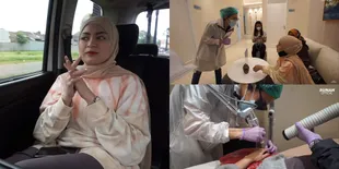 9 Potret Nathalie Holscher Hapus Sisa Tato di Tubuhnya, Penuhi Janji ke Sule - Meringis Kesakitan Saat Dilaser