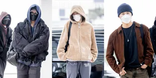 9 Potret NCT 127 di Bandara Incheon Berangkat ke Indonesia, Bikin NCTzen Tanah Air Deg-degan Nggak Karuan Sambut Ayang