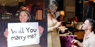 9 Potret Nikita Mirzani Dilamar Super Romantis Oleh Sang Kekasih, Bahagia Pamer Cincin Berlian Besar