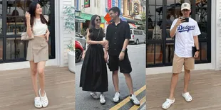 9 Potret OOTD Couple Shasa Zhania dan Gio, Simpel Banget Mudah Ditiru Bareng Pasanganmu!