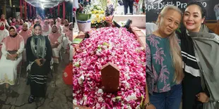 9 Potret Peringatan 100 Hari Meninggalnya Didi Kempot, Kirim Doa - Dihadiri Aktris Senior Yati Surachman