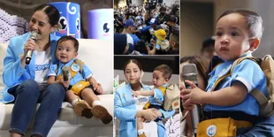 9 Potret Rayyanza 'Cipung' Hadiri Event Bersama Nagita Slavina, Nggemesin Banget Sampai Jadi Rebutan Emak-Emak