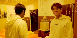 9 Potret Rizky Billar Kaget Dapat Surprise Manis dari Lesti, Kamar Didekor dengan Penuh Romantis - Ada Naruto Terbuat dari Balon