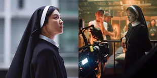 9 Potret Song Hye Kyo Ungkap Behind The Scenes Film 'Dark Nuns', Aura Horor dan Ngerinya Sampai Sini
