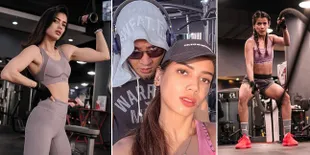 9 Potret Sporty Sabrina Chairunnisa Pacar Deddy Corbuzier di Gym, Pamer Body Goals