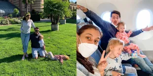 9 Potret Terbaru Marissa Nasution dan Suami Pertama Kali Ajak Anak Mudik ke Jerman, Bahagia Banget - Berasa Liburan Tanpa Beban