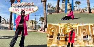 9 Potret Umi Kalsum Ibu Ayu Ting Ting Liburan ke Las Vegas, Tampilan Glamor dan Tas Mahal Jadi Sorotan