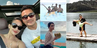 9 Potret Vanessa Angel Liburan Eksotis di Bali, Pamer Foto Digendong Suami Hingga Tato di Punggung