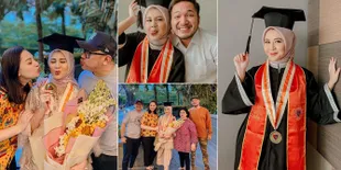 9 Potret Wisuda Kesha Ratuliu, Lega & Bahagia Ditemani Tunangan Serta Keluarga