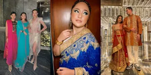 Ada Alyssa Daguise dan Maia Estianty Hadiri Satu Event, 10 Potret Penampilan Artis di Pesta Diwali - Dandan Bak Bintang Bollywood Pakai Busana India