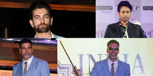 Adu Gaya Keren dan Macho Pria Dewasa Bollywood, Mana Pilihanmu?