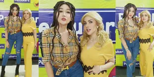 Adu Gaya Lucinta Luna dan Barbie Kumalasari Pakai Make Up Tebal, Cantik Mana?