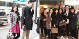 After Resepsi, Sandra Dewi & Suami Fashionable di Jalanan Jepang