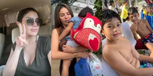 Aibnya Dibongkar Anak Sendiri, 10 Potret Nikita Mirzani Tetap Kalem Momong Azka dan Arkana - Antar Jemput ke Sekolah Hingga Dukung Saat Lomba Renang