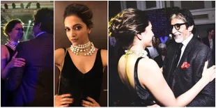 Akhiri Perseteruan, Deepika Padukone Peluk Mesra Amitabh Bachchan