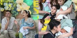 Akhirnya Terungkap, 9 Potret Ganteng Baby Rayyanza Anak Kedua Raffi Ahmad dan Nagita Slavina - Punya Hidung Mancung Mirip Rafathar