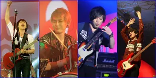 Aksi Band Asal Jepang Flumpool di Perilisan WakuWaku TV