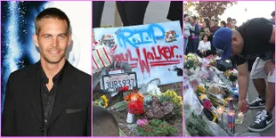 Aksi Belasungkawa Fans Paul Walker di Sekitar Lokasi Kecelakaan