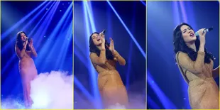 Aksi Cantik Raisa di Konser Terbaik-Terbaik AMI Awards