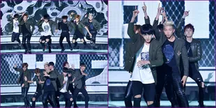 Aksi Ganteng Bangtan Boys (BTS) Saat Comeback 'Danger' di SBS