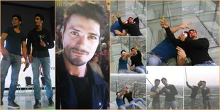 Aksi Gokil Duo Pandawa Saat di Bandung, Selfie Sampai Push Up