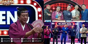 Aksi Keseruan Harada Bersama Para Chef di Game Show Family 100