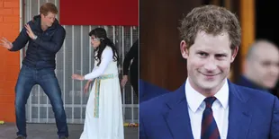 Aksi Kocak Pangeran Harry Saat Menari Bareng Penyandang Cacat