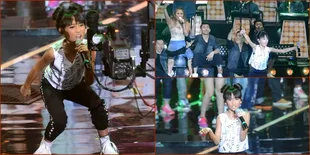 Aksi Super Enerjik Chloe Xaviera di Panggung Konser Agnez Mo