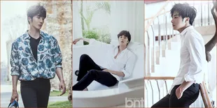 Aktor Korea Jung Il Woo Jalani Pemotretan Super Ganteng di Bali