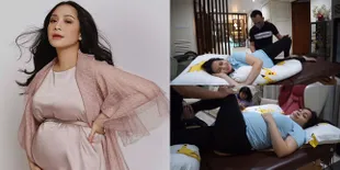 Alami Nyeri Pinggang Bagian Belakang Saat Hamil Besar, Intip 10 Momen Nagita Slavina Jalani Terapi Pijat - Kesakitan Karena Otot Tertekan