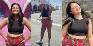 Alami Tanpa Editan, 10 Potret Marshanda Pamer Lengan Besar dan Pipi Chubby Saat di Los Angeles - Banjir Pujian Disebut Cantiknya Terpancar