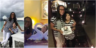 Aming Beri Kejutan Ultah Romantis Buat Evelyn di Gili Trawangan
