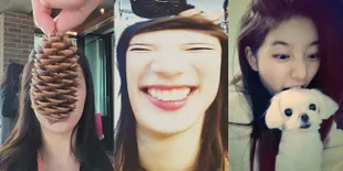 Aneh Hingga Monyong, Selfie Lucu Suzy Miss A Ini Super Nggemesin