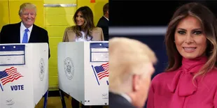 Anggun - Stylish, Potret Kesetiaan Melania Temani Donald Trump