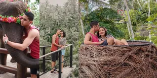 Anniversary ke-3, Al Ghazali Ajak Alyssa Bertemu Gajah di Bali