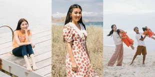 Anti Buka-Bukaan, Intip 9 OOTD Liburan Sarwendah yang Curi Perhatian Netizen - Cantik Pakai Gaun Hingga Celana Kulot