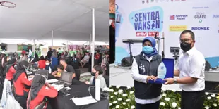 ANTV Gelar Sentra Vaksin Gratis, Sebarkan 1000 Dosis dan Juga Bagi-Bagi Paket Sembako