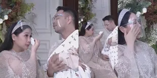 Aqiqah Rayyanza Malik Ahmad, 10 Potret Momen Nagita Slavina Nangis Gara-gara Pengakuan Raffi Ahmad