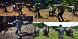 Asli Kocak! Petugas Kebun Binatang Bergaya Jinakkan Dinosaurus