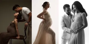 Aura Cantik Bumil Terpancar, 8 Potret Maternity Shoot Terbaru Jessica Mila Bersama Suami