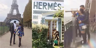 Aw, Ciaobela! Syahrini Jalan-Jalan di Paris Bareng Pria Tampan