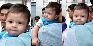Baby Al Pasang Wajah Super Cute Ini Saat Ultah Nikita Mirzani