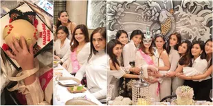 Baby Shower Nia Ramadhani, Mewah Bertema Serba Putih Bersih
