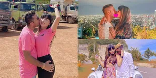 Bahagia Usai Cerai Dari Kiwil, 8 Potret Eva Belisima dan Pacar Bule yang Makin Mesra - Pamer Ciuman Hot