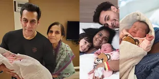 Bahagianya Salman Khan Punya Keponakan Baru, Bayi Perempuan Anak Kedua Arpita Khan yang Nggemesin Abis