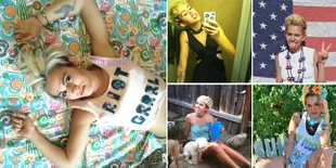 Bak Pinang Dibelah Dua, Inilah Sosok 'Kembaran' Miley Cyrus