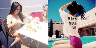 Bak Sosialita, Gaya Glamor & Mewah Cantik Artis Anggita Sari 