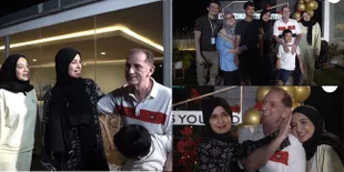 Bakal Berpisah, Ini 9 Potret Hangat Shireen dan Zaskia Sungkar Beri Kejutan Untuk Ayah Sambungnya yang Akan Kembali ke Belanda