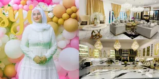 Bakal Ditinggal Pindah Meski Baru Ditinggali Selama 1 Tahun, 11 Potret Detail Rumah Mewah Tasyi Athasyia yang Semegah Istana - Interiornya Serba Emas