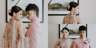 Banjir Pujian, Intip 8 Potret Detail Gaun Wendy Walters Istri Reza Arap di Acara Tea Pai yang Mewah Berhias Mutiara